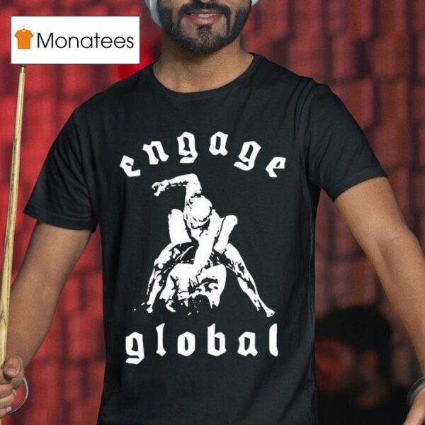 Alexander Volkanovski Engage Combat Global T Shirt