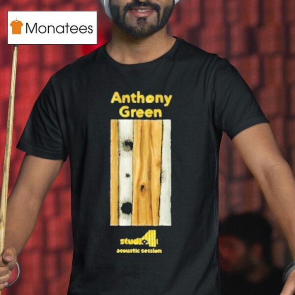 Anthony Green Studio Acoustic Session T Shirt