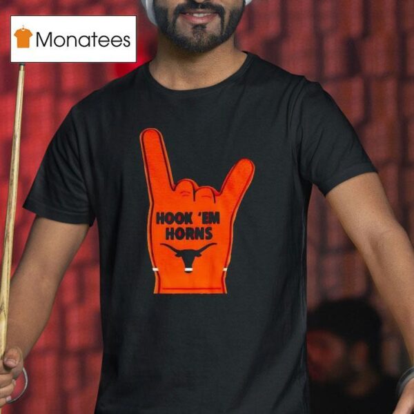 Arch Manning Texas Longhorns Hook Em Horns T Shirt