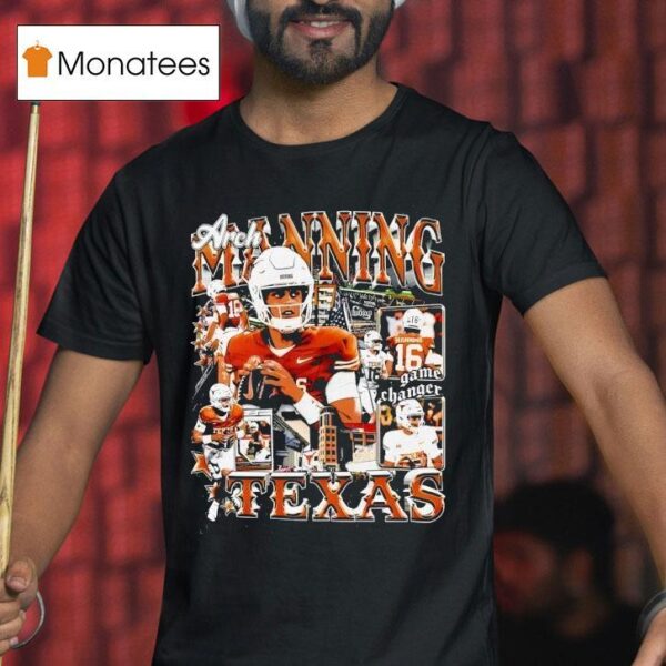 Arch Manning Texas Longhorns Vintage T Shirt