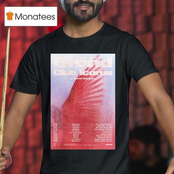 Artms World Grand Club Icarus In North America Tour Dates T Shirt