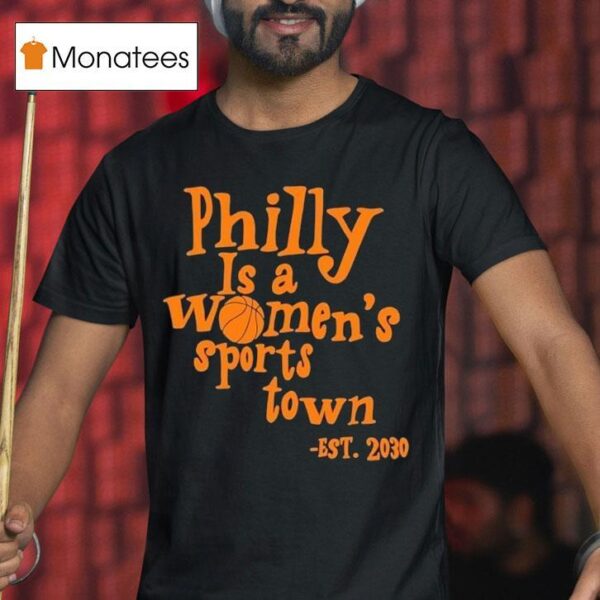 Aubrey Plaza Wearing Philly Is A Women S Sports Town Est T Shirt