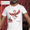 August Battlin Mad Town Cranes Mascots T Shirt