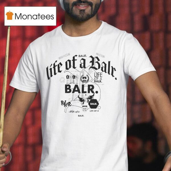 Balr X Hydraulics Scribbles Life Of A Balt Since T Shirt