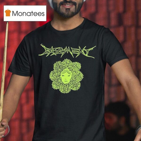 Basement Flower Face T Shirt