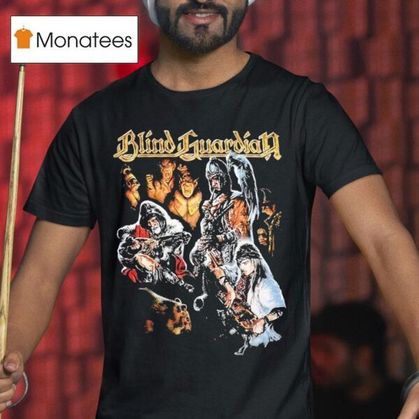 Blind Guardian Tales Somewhere Collage T Shirt