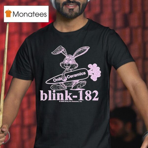 Blink Online Ceramics Bunny Logo T Shirt