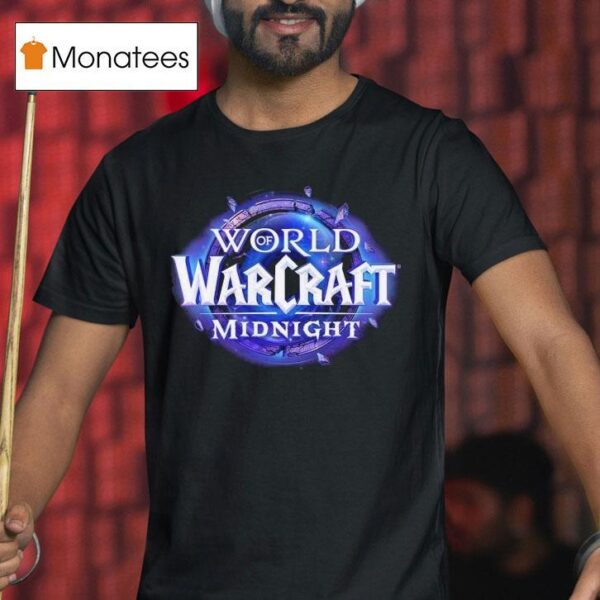 Blizzard World Of Warcraft Midnight Logo T Shirt