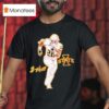 Breece Hall Superstar Pose Iowa Hawkeyes T Shirt