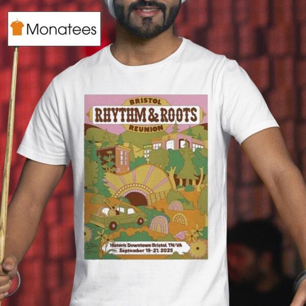 Bristol Rhythm And Roots Reunion Festival By Clay Hickson At Historic Downtown Bristol In Bristol Tennessee On September T Shirt