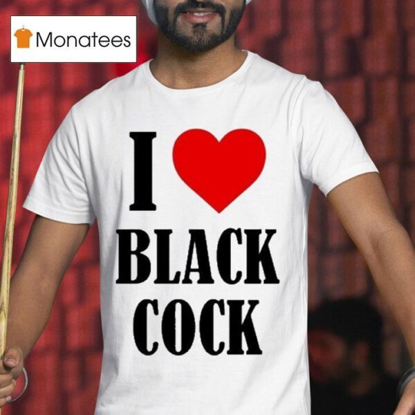 Bryce Hall Wearing I Love Black Cock T Shirt