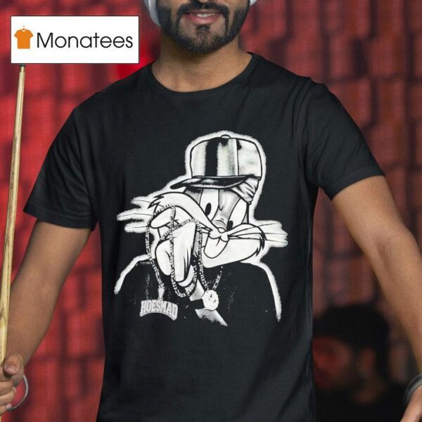 Bugs Bunny Hoesmad Rhinestone Looney Tunes T Shirt