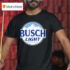 Busch Light Logo Brewed In Usa T Shirt