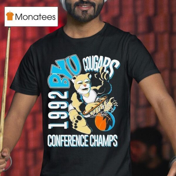 Byu Cougars Conference Champs Masco T Shirt