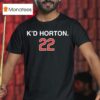 Cade Horton K D Horton Chicago Cubs T Shirt