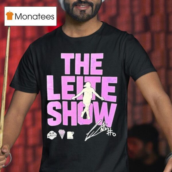 Carla Leite The Leite Show Golden State Valkyries Signature T Shirt