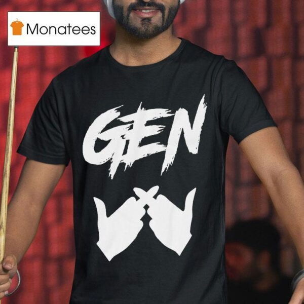 Carmen Q Gollihar Gen X Middle Finger T Shirt