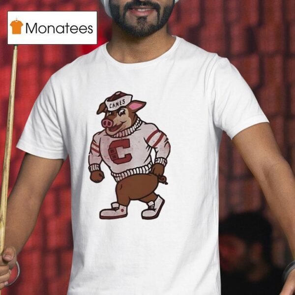 Carolina Hurricanes Hockey Mascot Vintage T Shirt