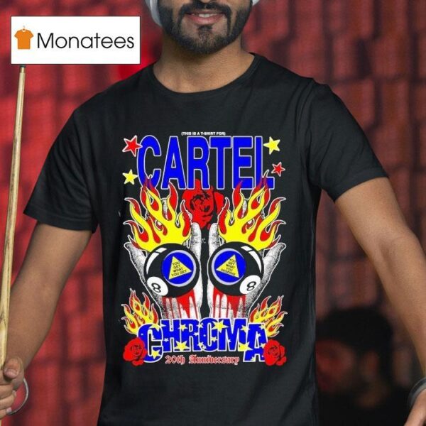 Cartel X Double Wonderful Chroma Th Anniversary Date Tour Magic Ball T Shirt