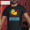 Cartoon Chick Karate Kick Prostate Cancer May Have Started The Fight But I Will Finish I T Shirt