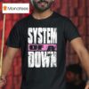 Chicago System Of A Down Soldier Field Tour T Shirt