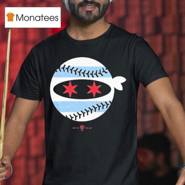 Chicago Cubs Pitching Ninja T Shirt