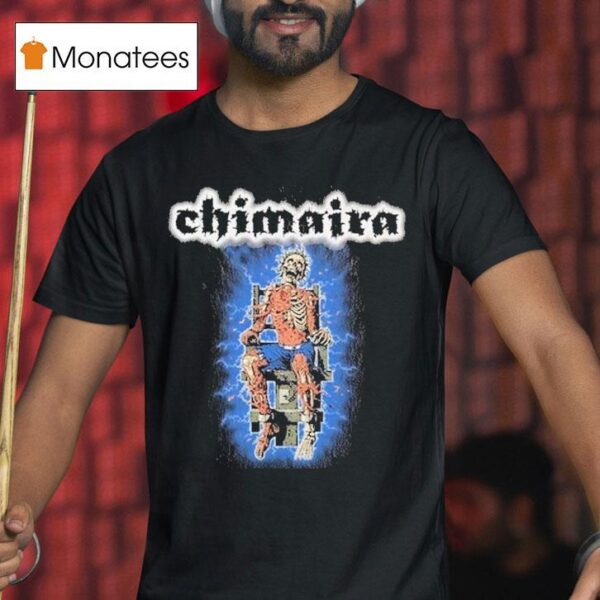 Chimaira Milwaukee Wi Eagles Ballroom Event Skeleton T Shirt