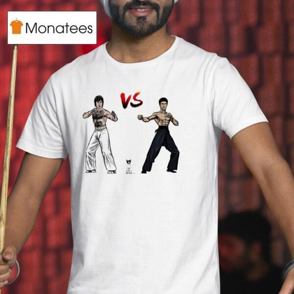 Chuck Norris Vs Bruce Lee T Shirt