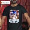 Colorado Avalanche Th Anniversary Stanley Cups Champions T Shirt