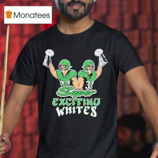 Cooper Dejean And Reed Blankenship Philadelphia Eagles Philly Super Bowl Lix Exciting Whites Champions T Shirt