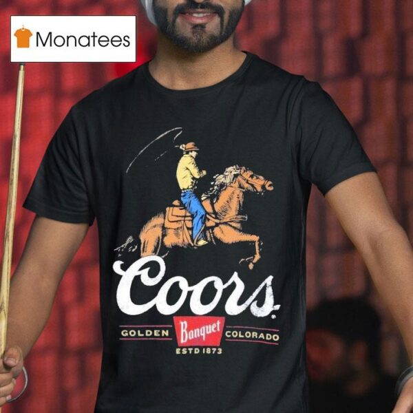 Coors Banquet Rodeo Cowboy Est T Shirt