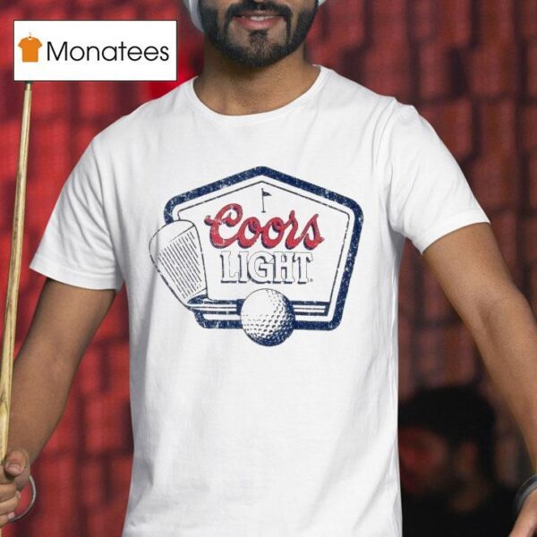 Coors Light Golfing Frame T Shirt