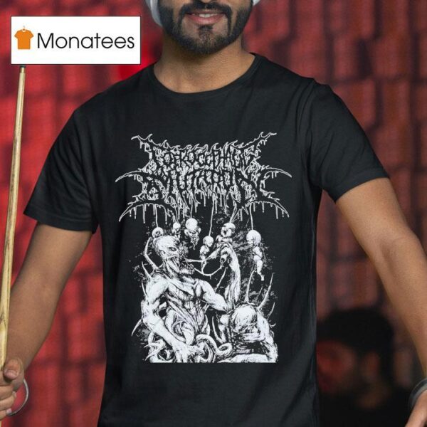Coprocephalic Mutation Exsanguinated Newborn Devourmen T Shirt