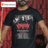 Crypta At North America In The Other Side Tour Dates With Claustrofobia Dark Metal T Shirt