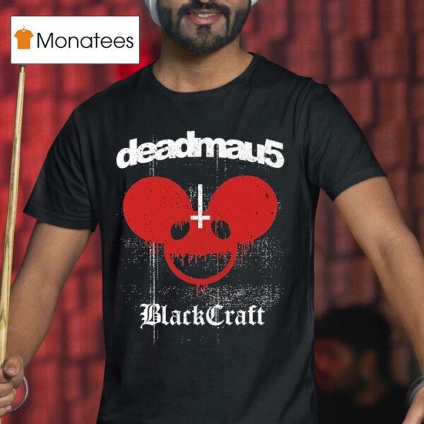 Deadmau X Blackcraft Blood Mau T Shirt