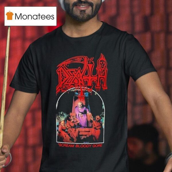 Death Scream Bloody Gore T Shirt