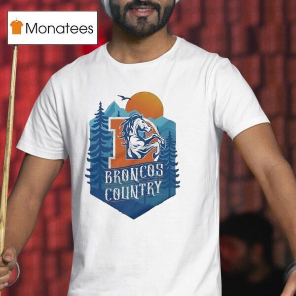 Denver Broncos Country Vintage T Shirt