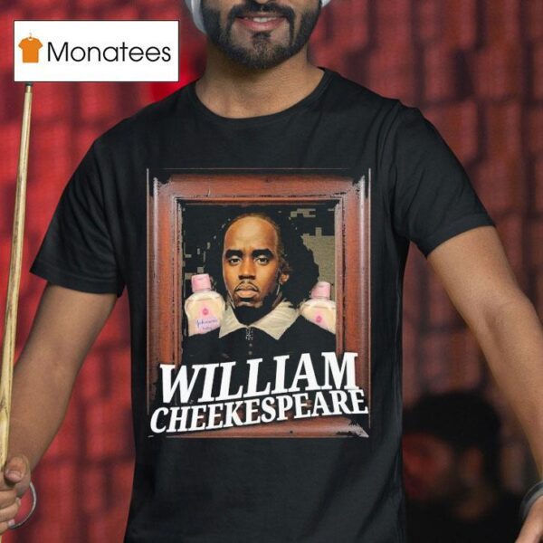 Diddy Sean Combs William Cheekespeare T Shirt