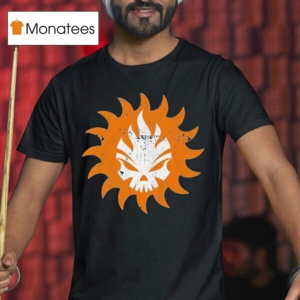 Do It With Dan Fire Skull T Shirt
