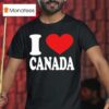 Elon Musk I Love Canada T Shirt