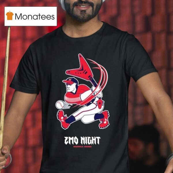 Emo Night Nashville Sounds T Shirt