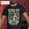 End It Never Looking Forward Always Looking Back Spade Reaper T Shirt