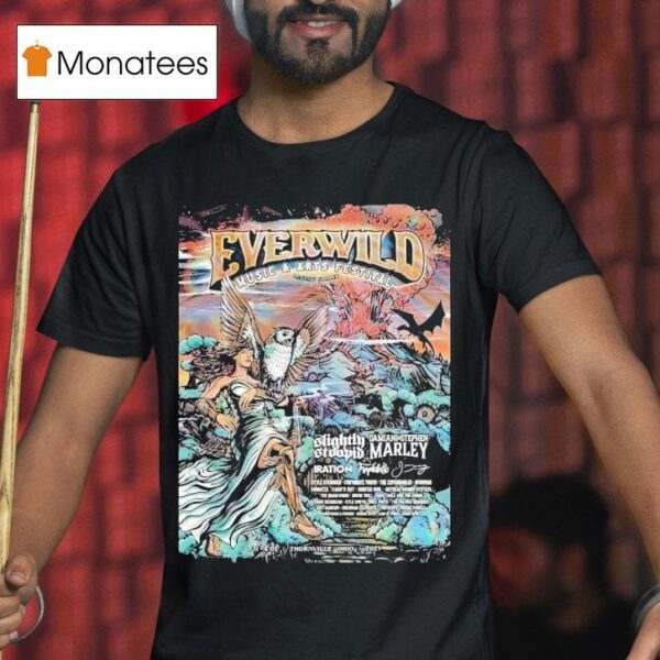 Everwild Music And Arts Festival At Legend Valley On July Aug T Shirt