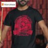 Everything Comes In Waves Pink Palm Puff T Shirt