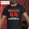 Eye Survived Hurricane Season With Mike Fan Of Mike S Weather Page Carolina Hurricanes T Shirt