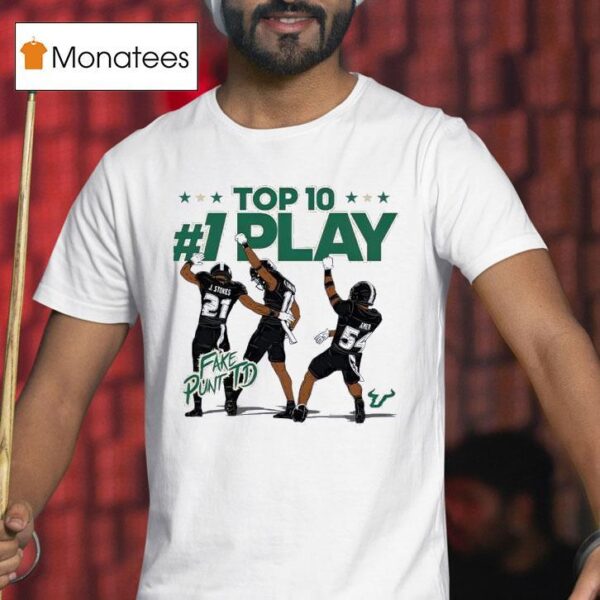 Fake Punt Td Usf University Of South Florida Ncaa Football T Shirt