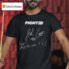 Fightid Emmett Luwue Pantoja Rodrigues And Burns Ufc Signatures T Shirt