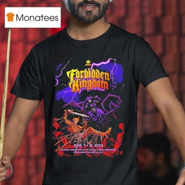 Forbidden Kingdom Spider Zone Orlando T Shirt