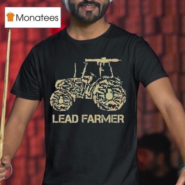 Fullmag Lead Farmer Tractor T Shirt