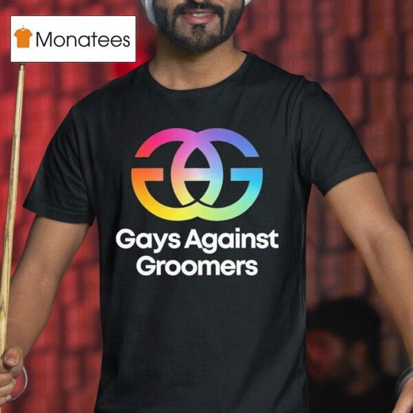 Gays Against Groomers Logo T Shirt
